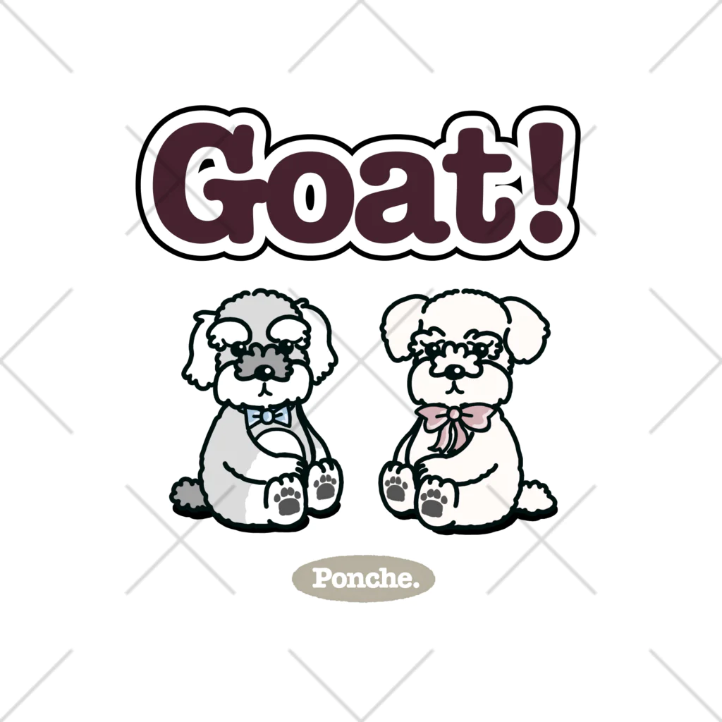 ぽんちぇのお店のルルララGoat! Ankle Socks