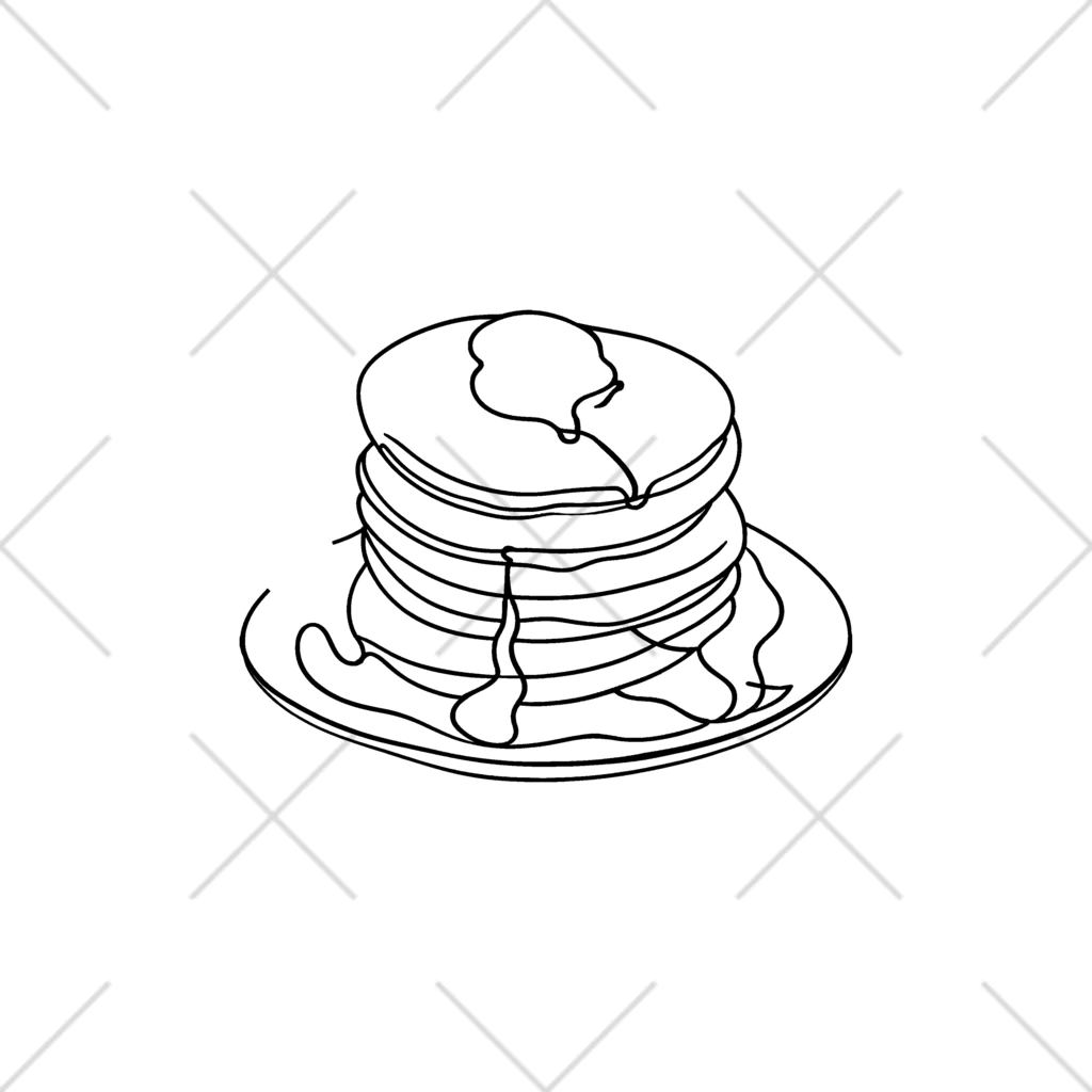 A-Kdesignのpancake① くるぶしソックス