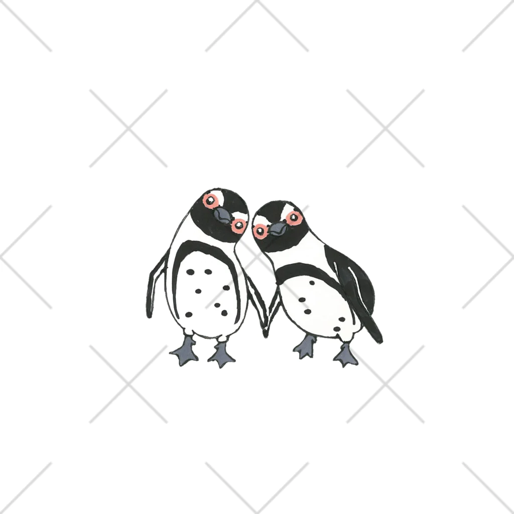 penguininkoの仲良しのケープペンギンさんたち🐧🐧① くるぶしソックス