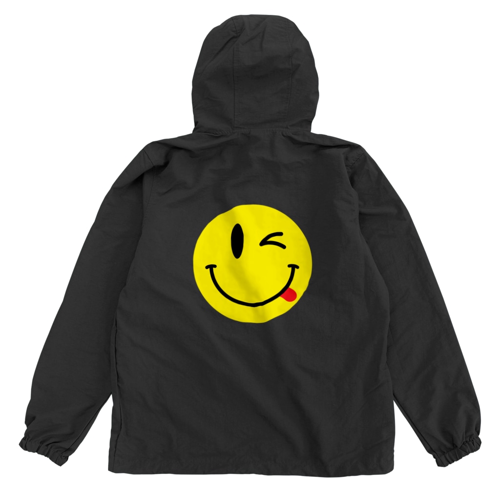 てへぺろスマイリーフェイス Oops Smiley Face Dripped Dripped のアノラック通販 Suzuri スズリ