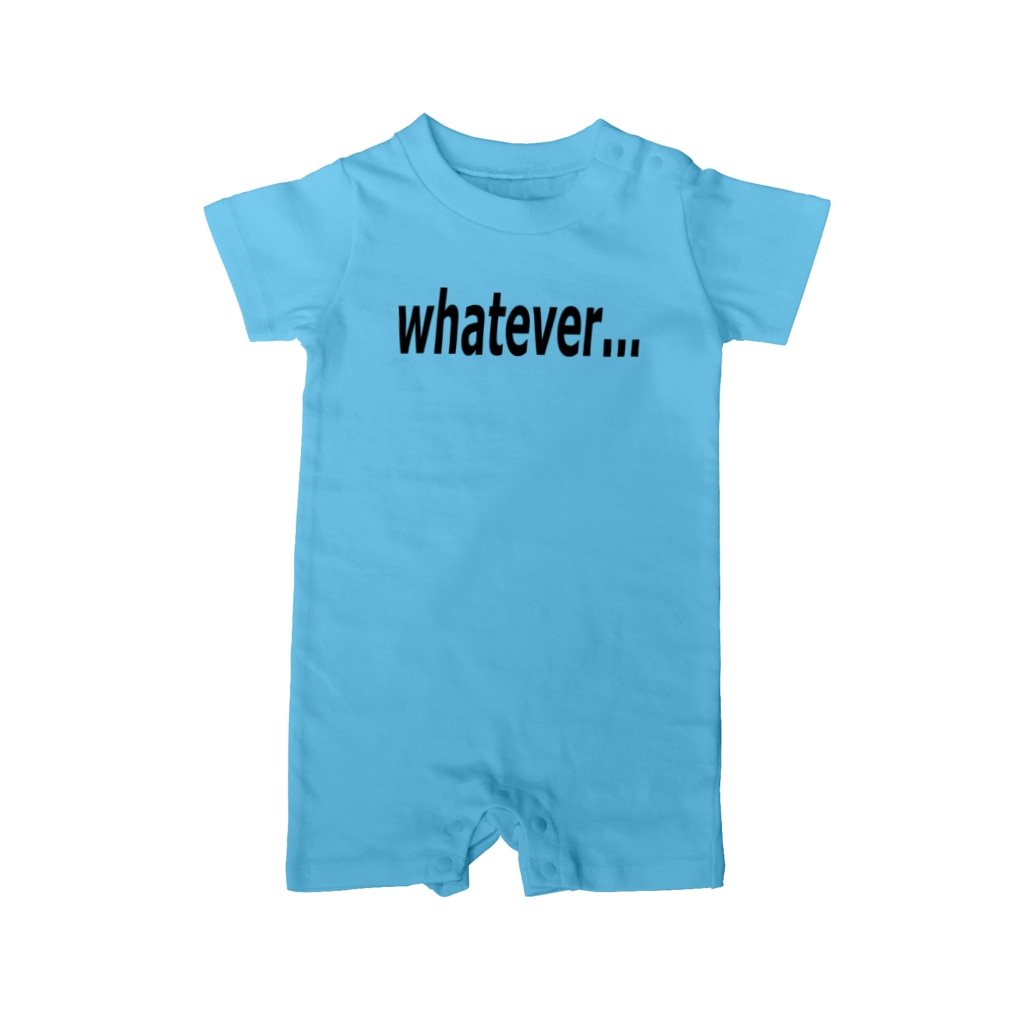 PY Kobo Pat's Worksのwhatever... どうでもいい… Rompers