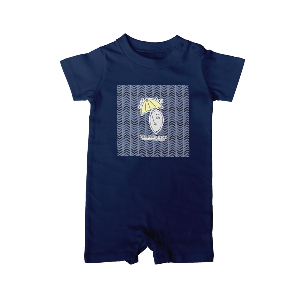ぺちぺち工房 Pechi Pechi Atelierのあざらし あめふりver. Rompers