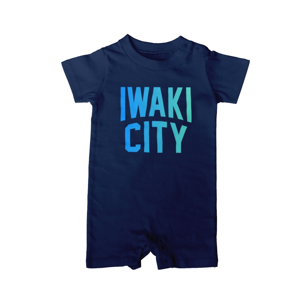 JIMOTO Wear Local Japanのいわき市 IWAKI CITY Rompers