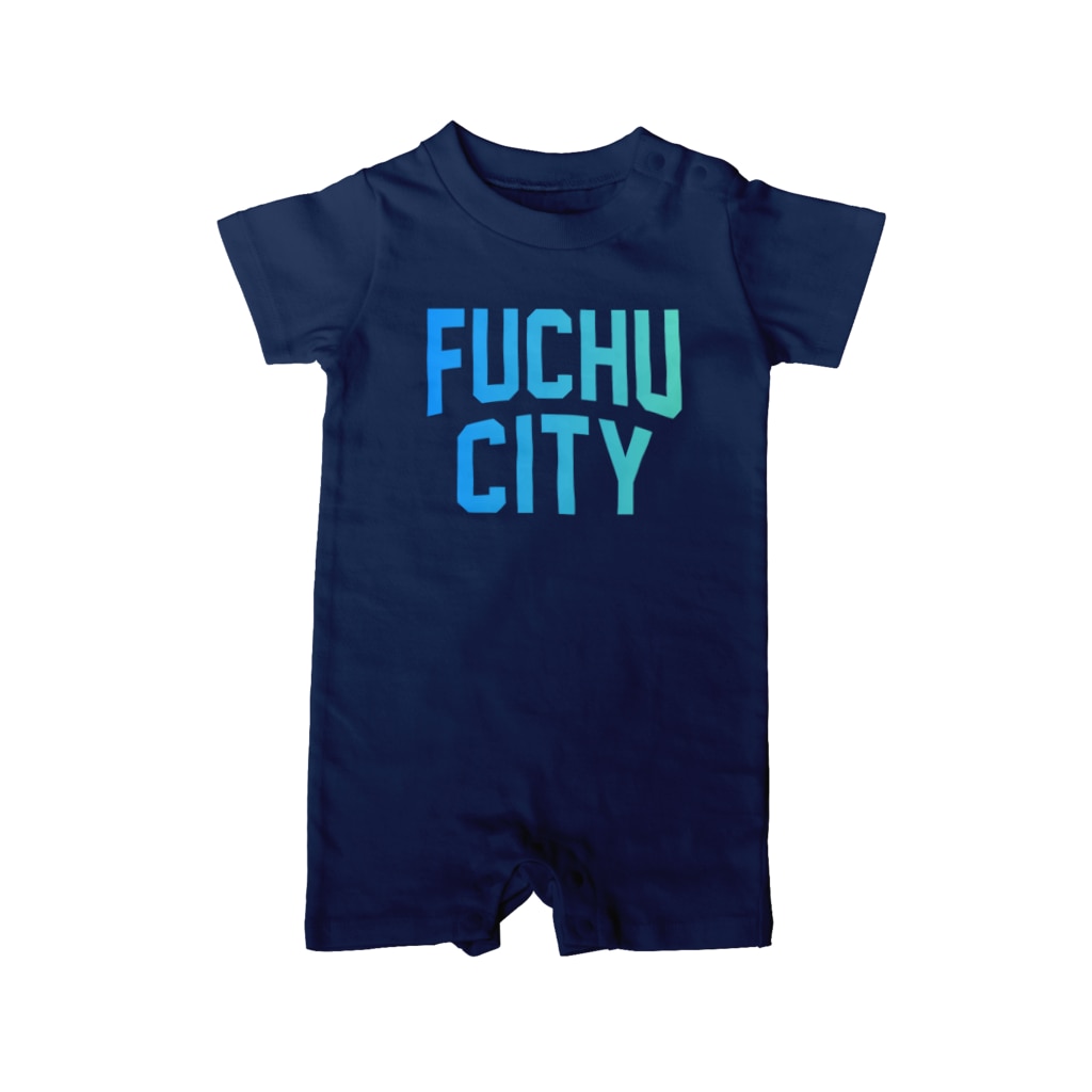 JIMOTO Wear Local Japanの府中市 FUCHU CITY Rompers