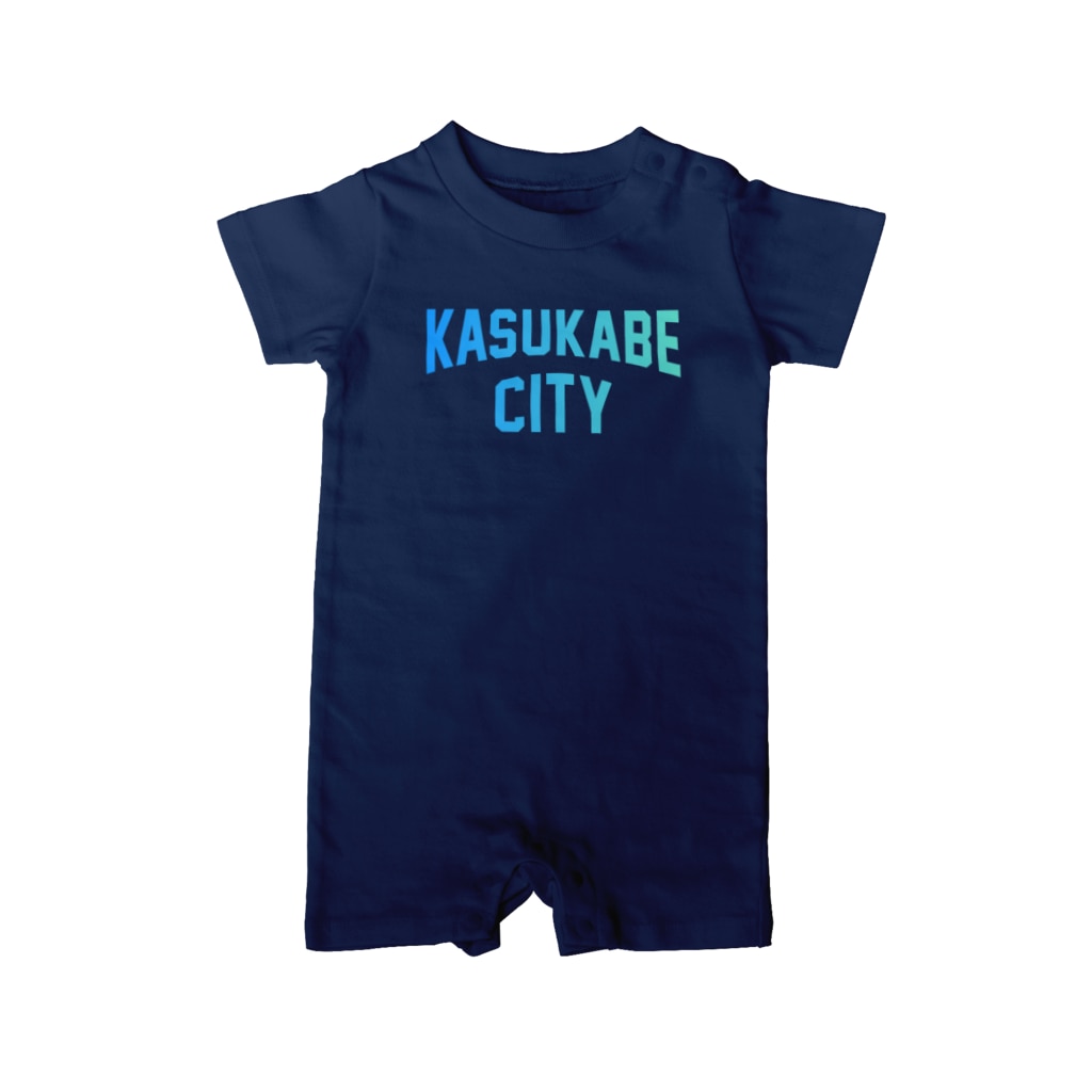 JIMOTO Wear Local Japanの春日部市 KASUKABE CITY Rompers