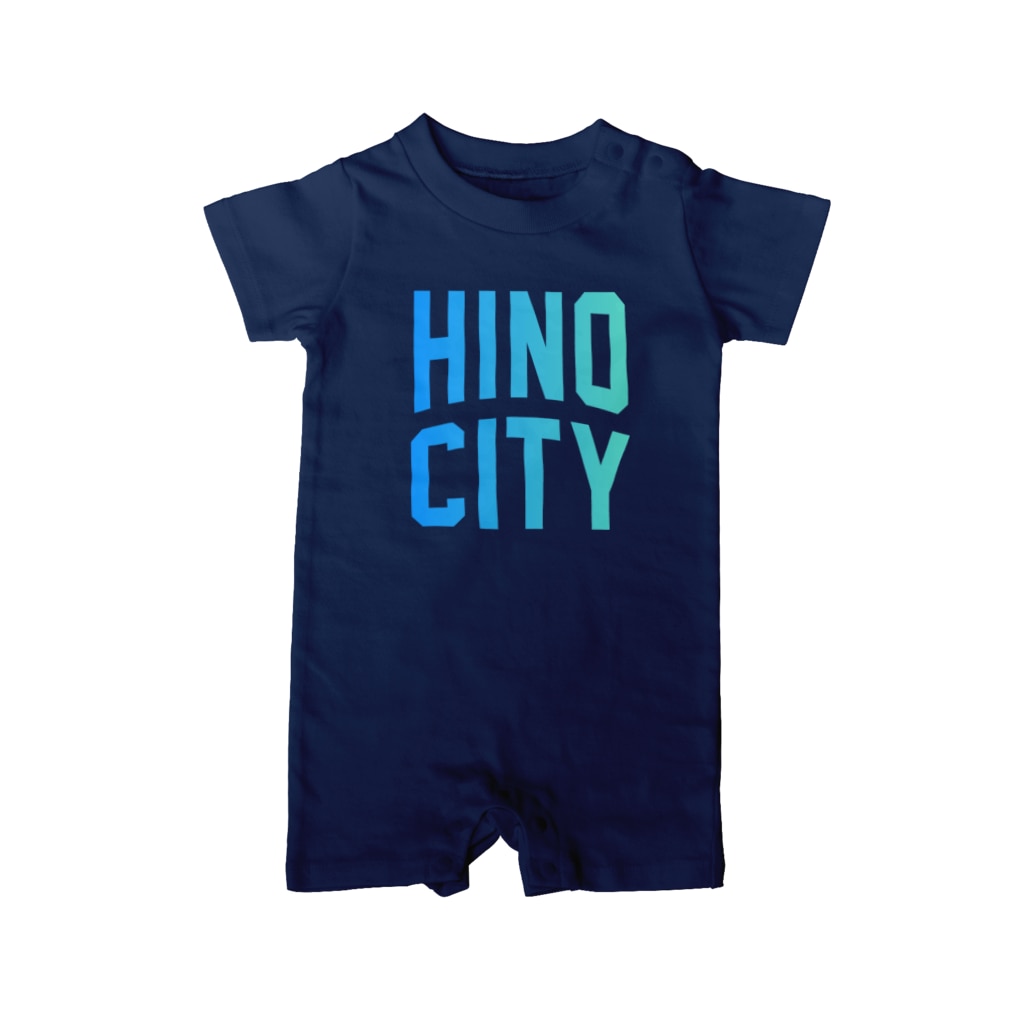 JIMOTO Wear Local Japanの日野市 HINO CITY Rompers