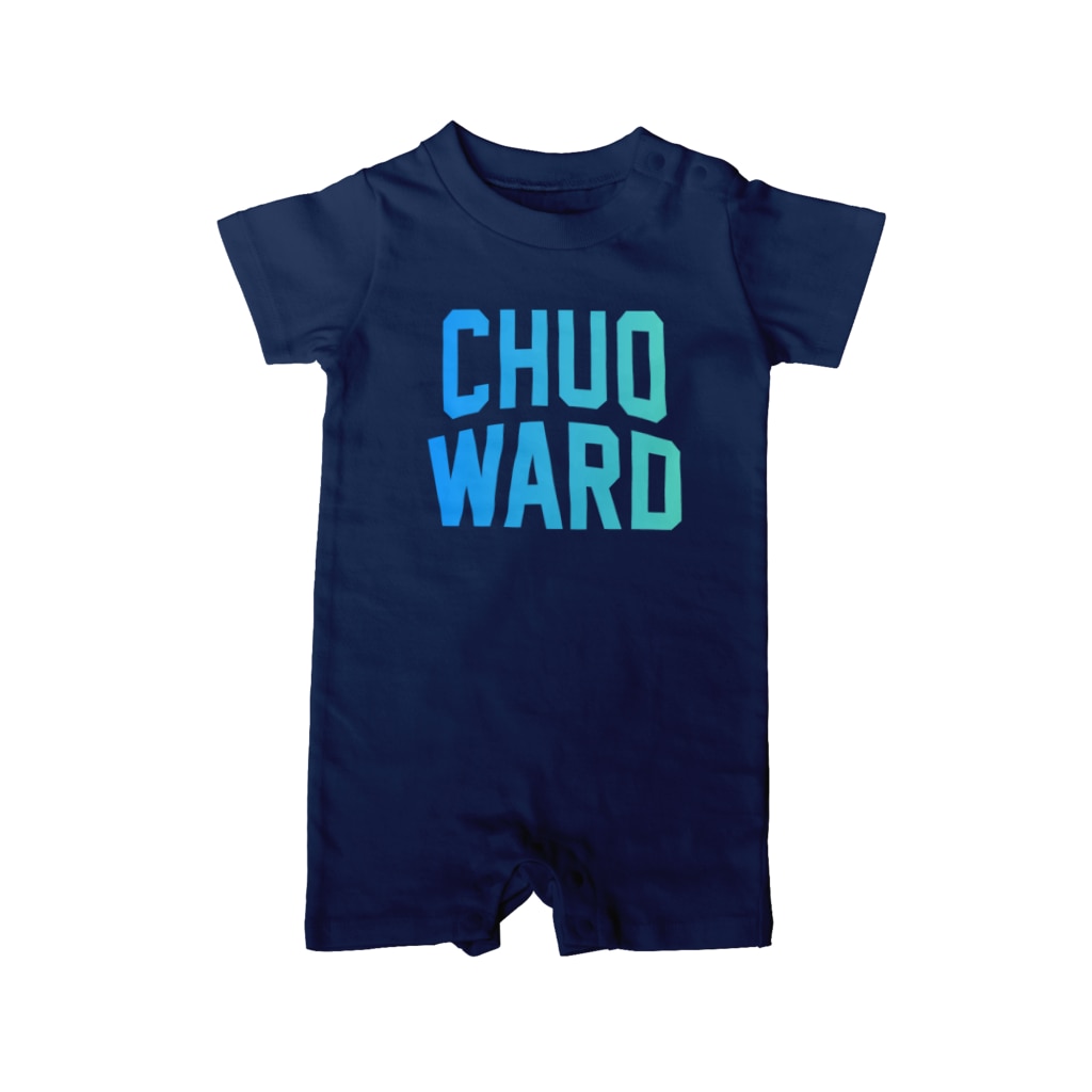 JIMOTO Wear Local Japanの中央区 CHUO WARD Rompers