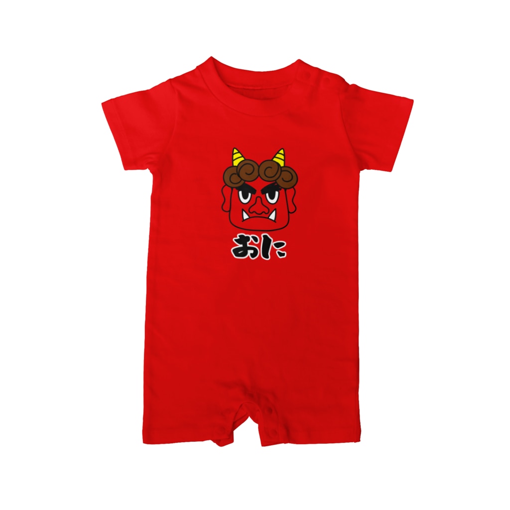 ももよりのいろいろ鬼 茶髪 Rompers