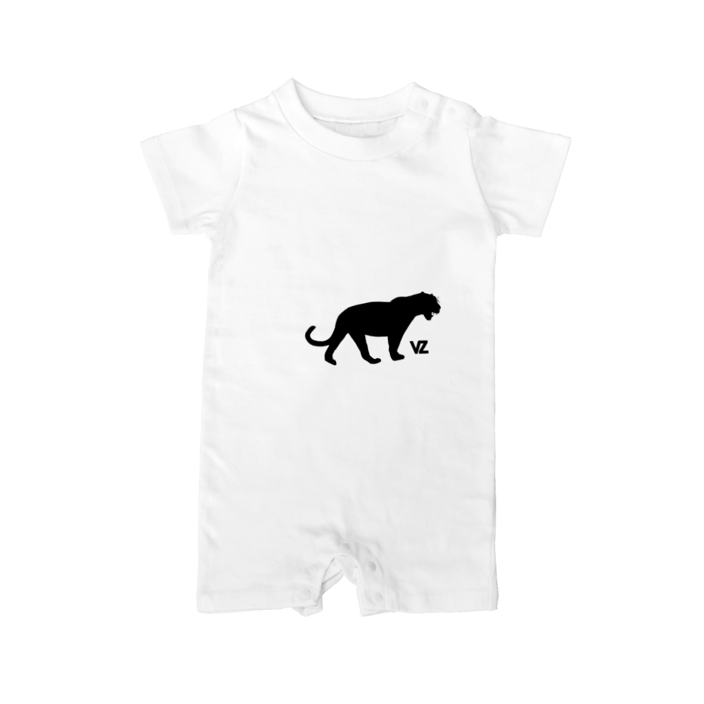 Instagramフォロワー増加キャンペーンぶちギレ 猛獣 Variant Zoo 動物グッズ専門店 Animal Vz のロンパース通販 Suzuri スズリ