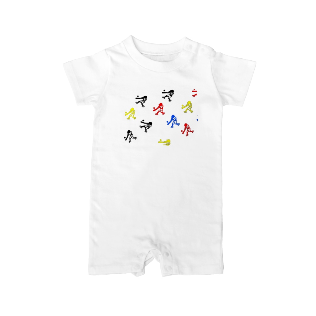 greetenのめいいっぱい 野球 Rompers