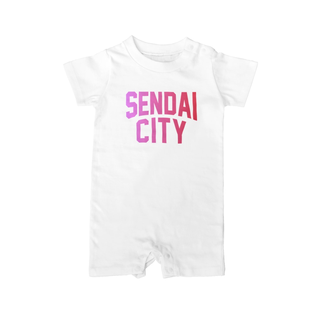 JIMOTO Wear Local Japanの仙台市 SENDAI CITY Rompers