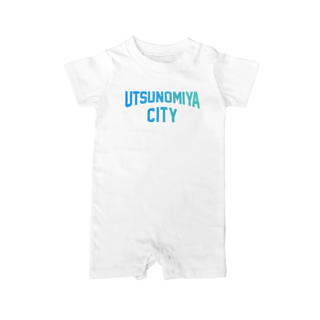 JIMOTO Wear Local Japanの宇都宮市 UTSUNOMIYA CITY Rompers