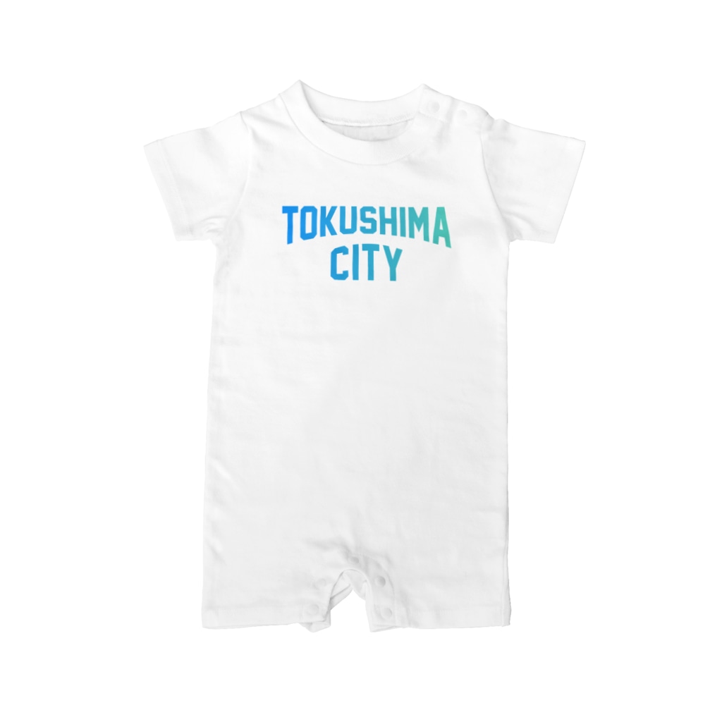 JIMOTO Wear Local Japanの徳島市 TOKUSHIMA CITY Rompers