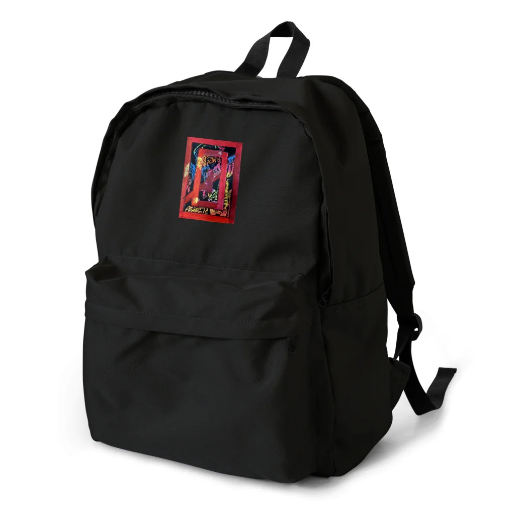 sayahartのgashadokuro RED（tokumiシリーズ） Backpack