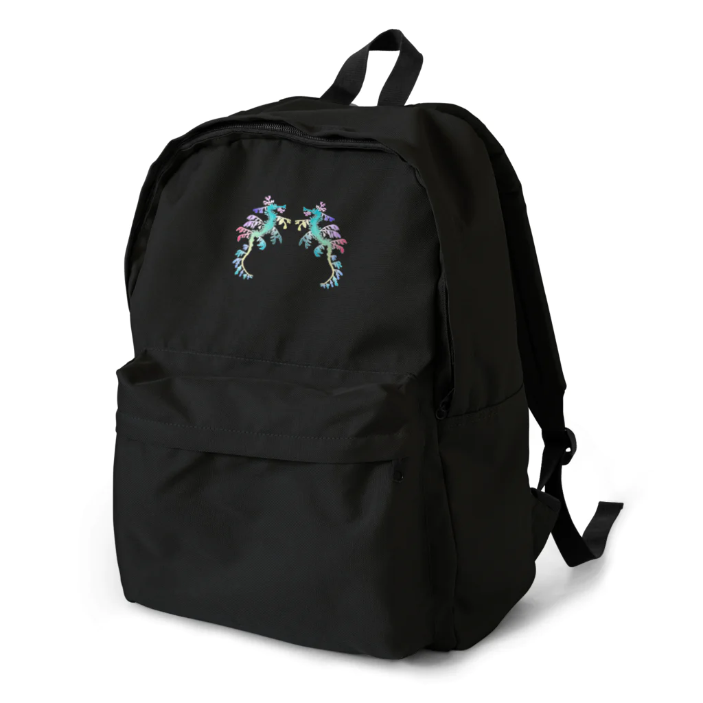 栗坊屋のリーフィーシードラゴン　カラフル Backpack