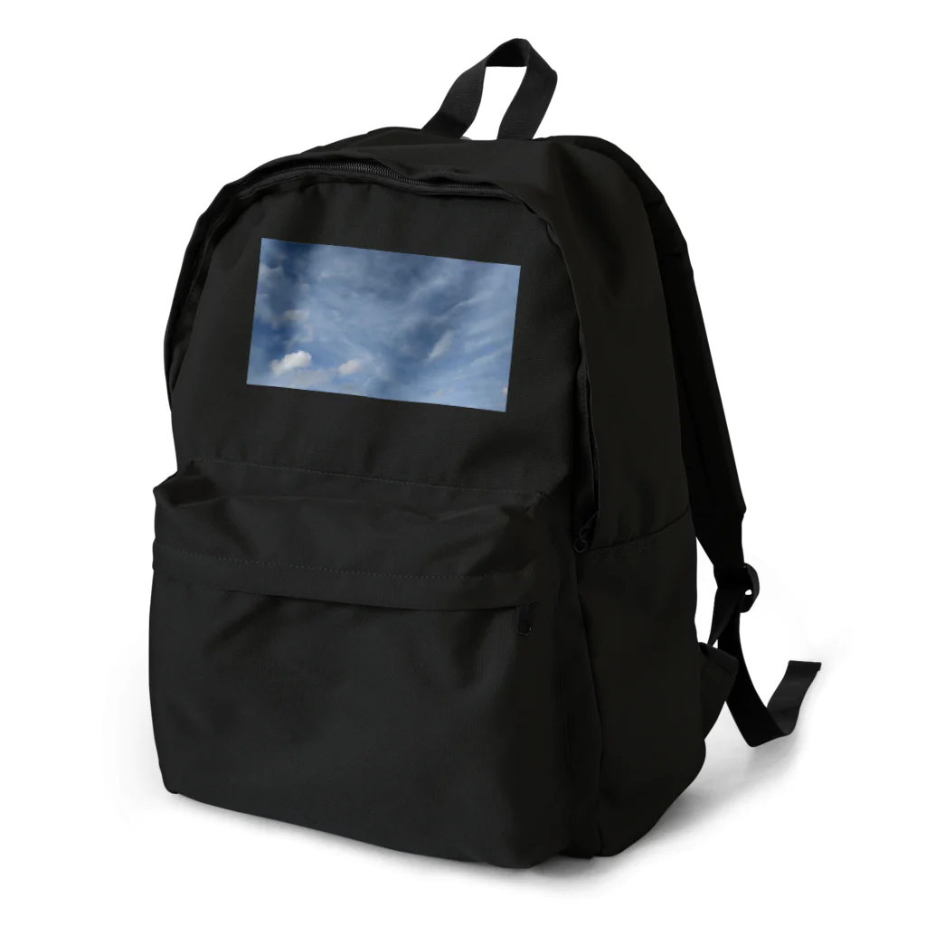 BLUE-SKYの空と風に流れる雲 Backpack
