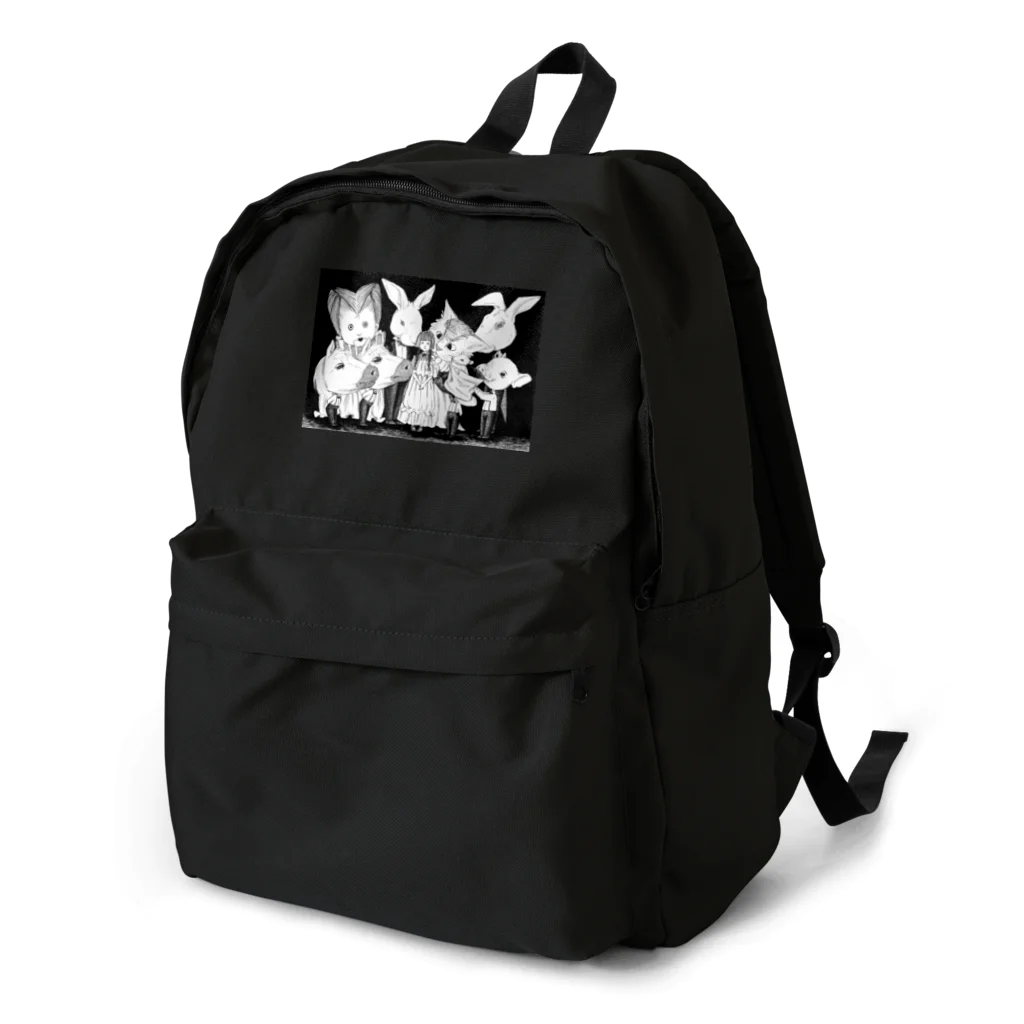 アトリエ夢遊病のbackpack (black) Backpack