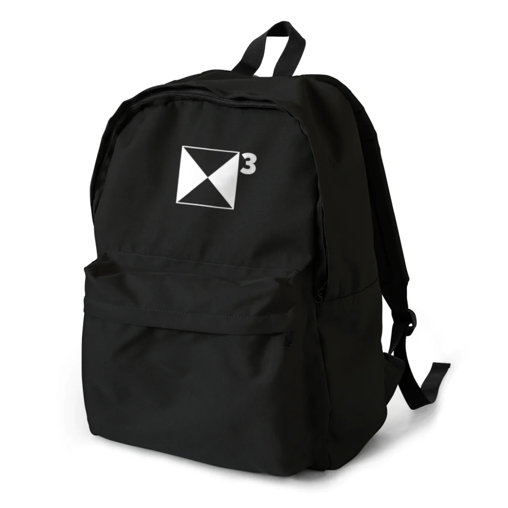 tomo_BOWLINGのPUNCH OUT　ホワイト Backpack