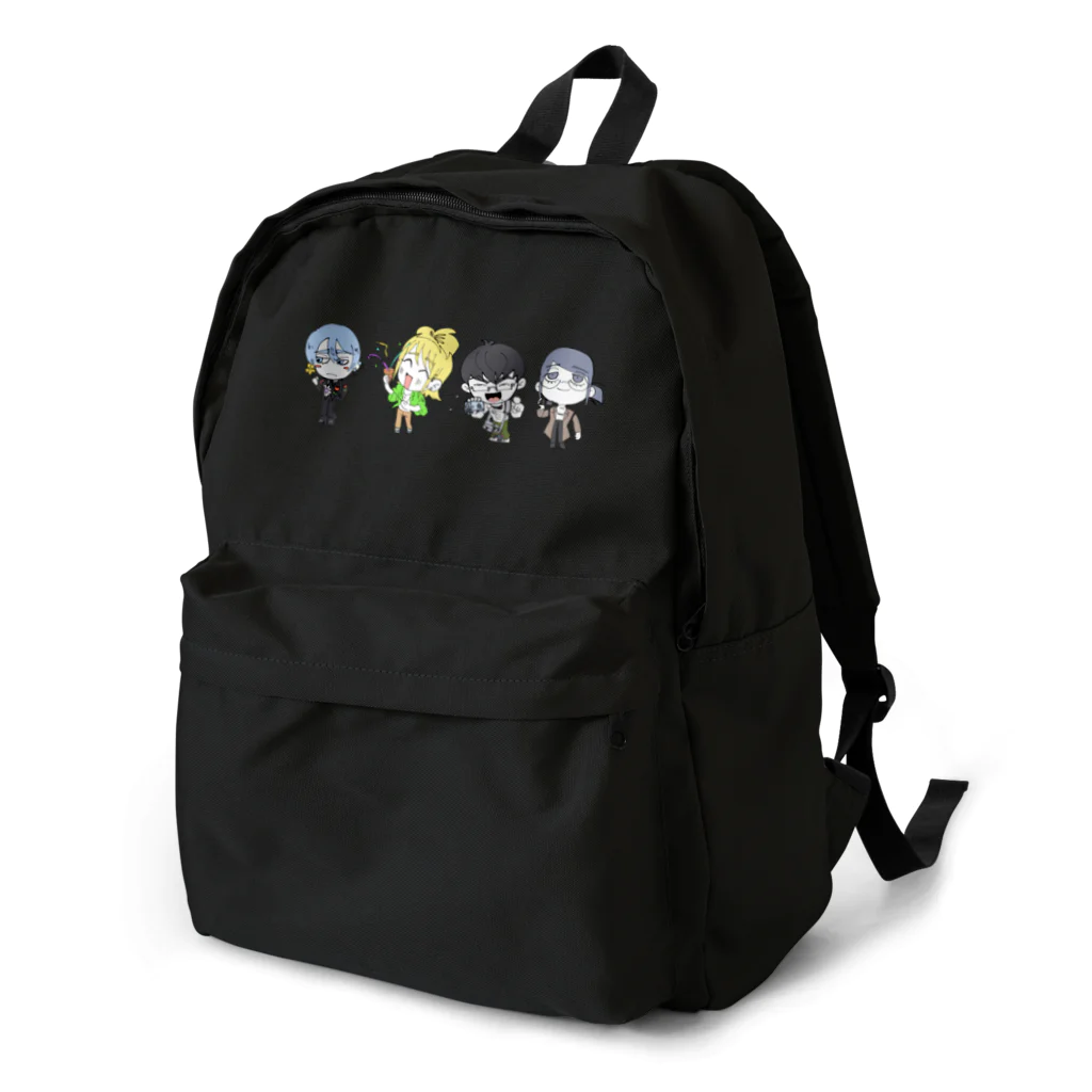 joseff_densanの陰キャラブコメ　SDキャラ集合絵 Backpack