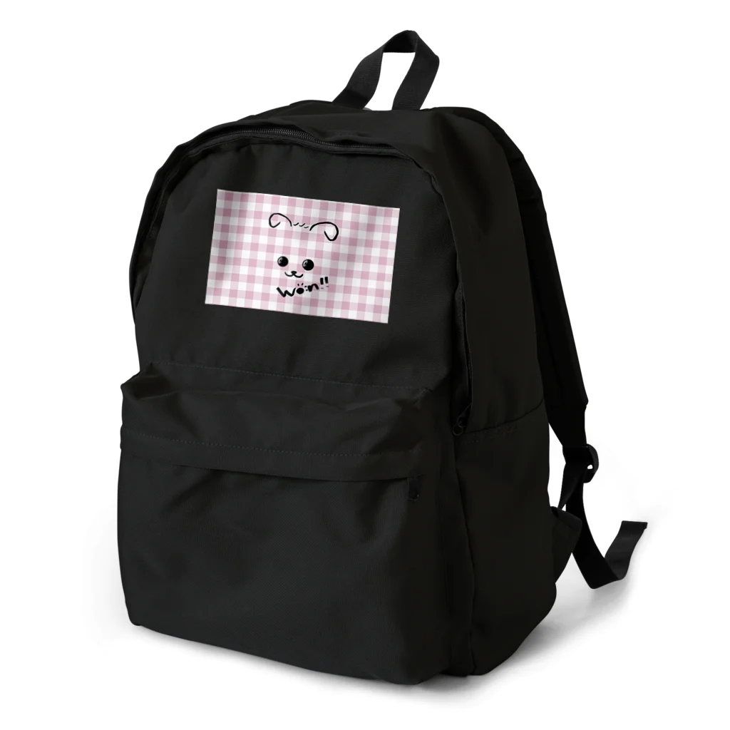 merongのわんこA♡ギンガム Backpack