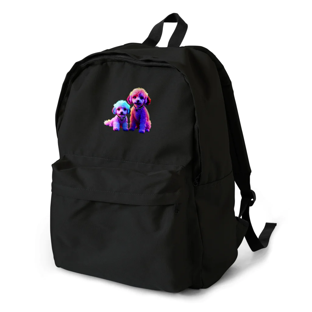 MaKenEekaRaのネオントイプードル Backpack