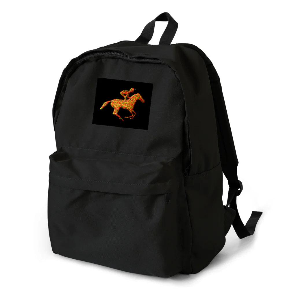 mumusの馬　colorful Backpack