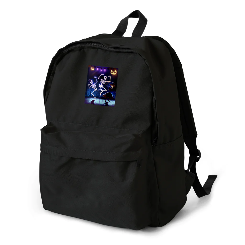 seasun011のハロウィンスケルトンダンス01 Backpack