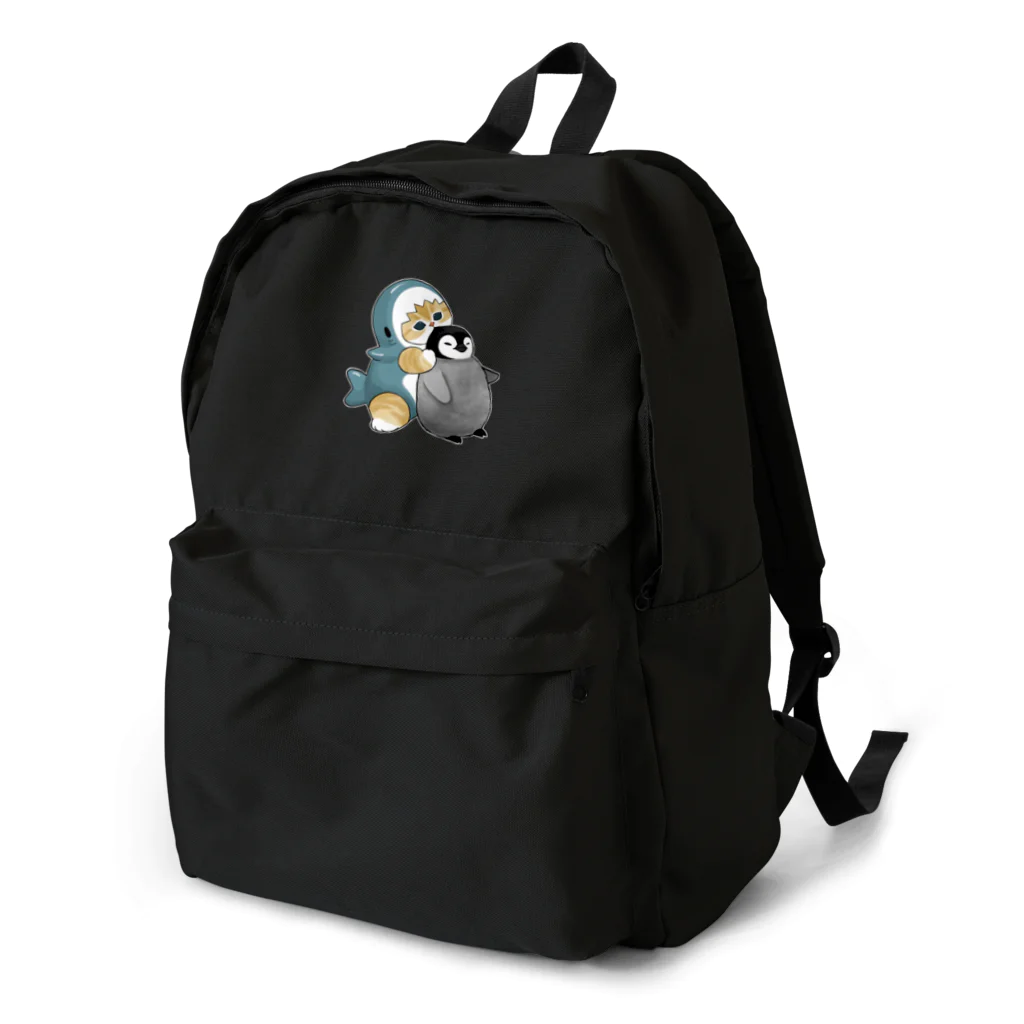 mofusandのサメにゃんペンギン吸い Backpack