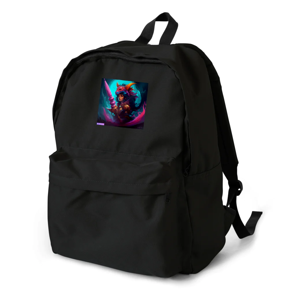 AI.comのAIびじょモンアート Backpack