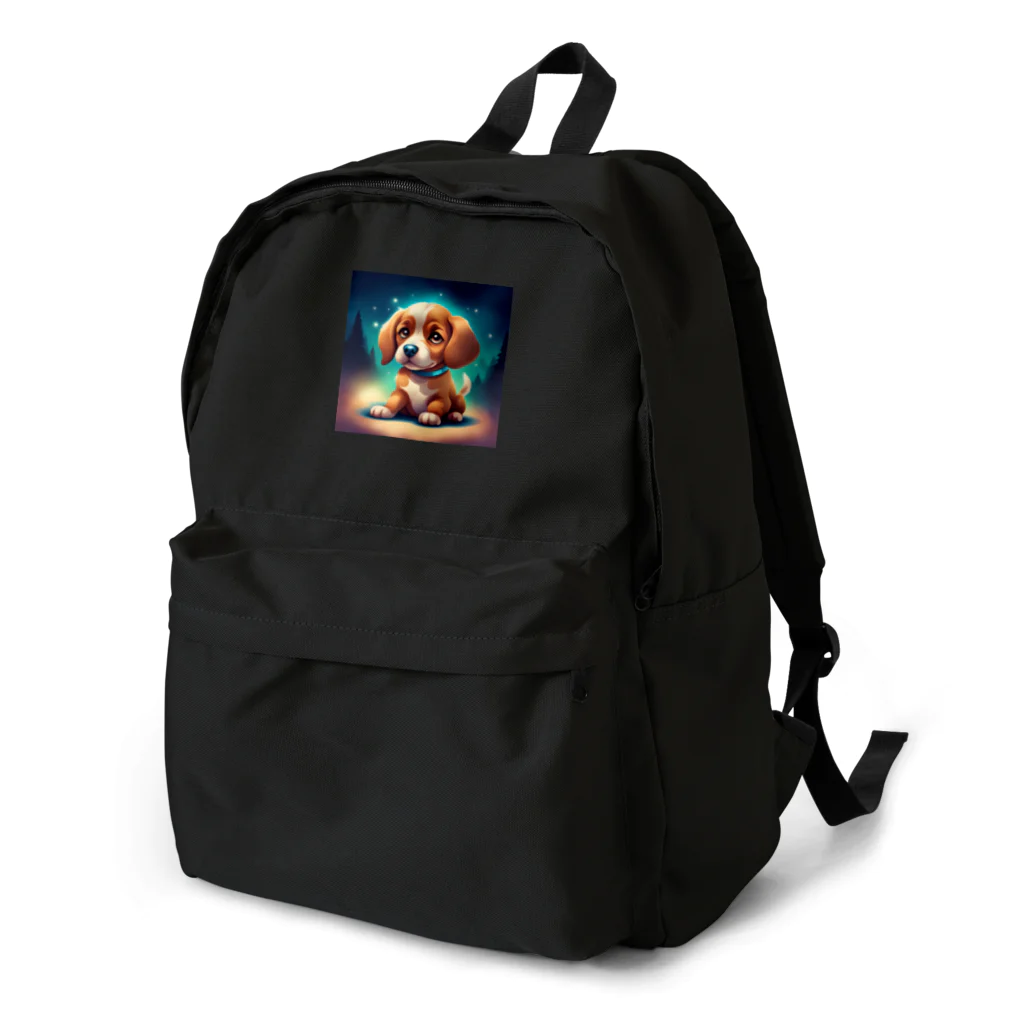 春乃遊羽アイディアイラストショップの可愛い犬のイラスト Backpack