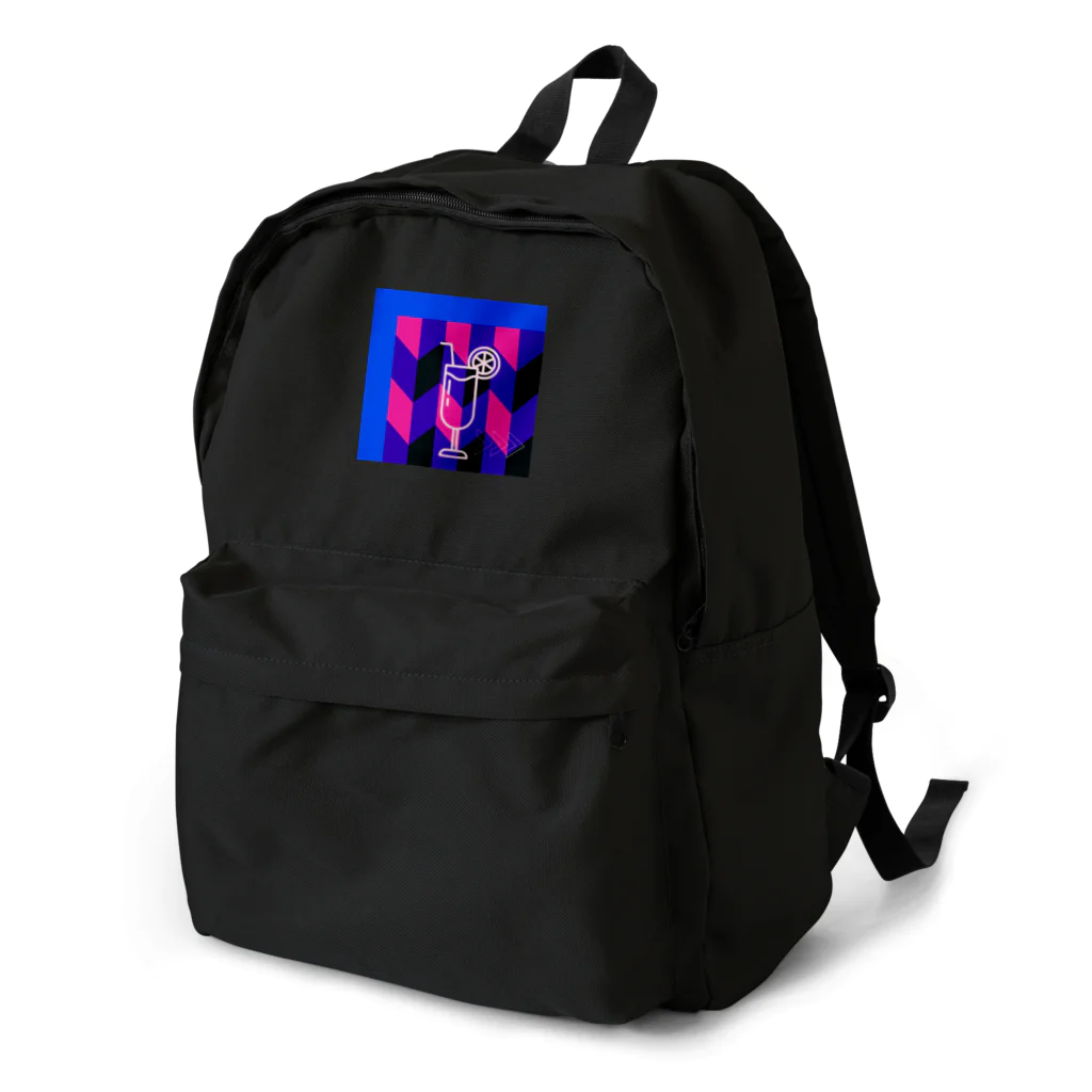 ank110275のドリンク　明るく Backpack