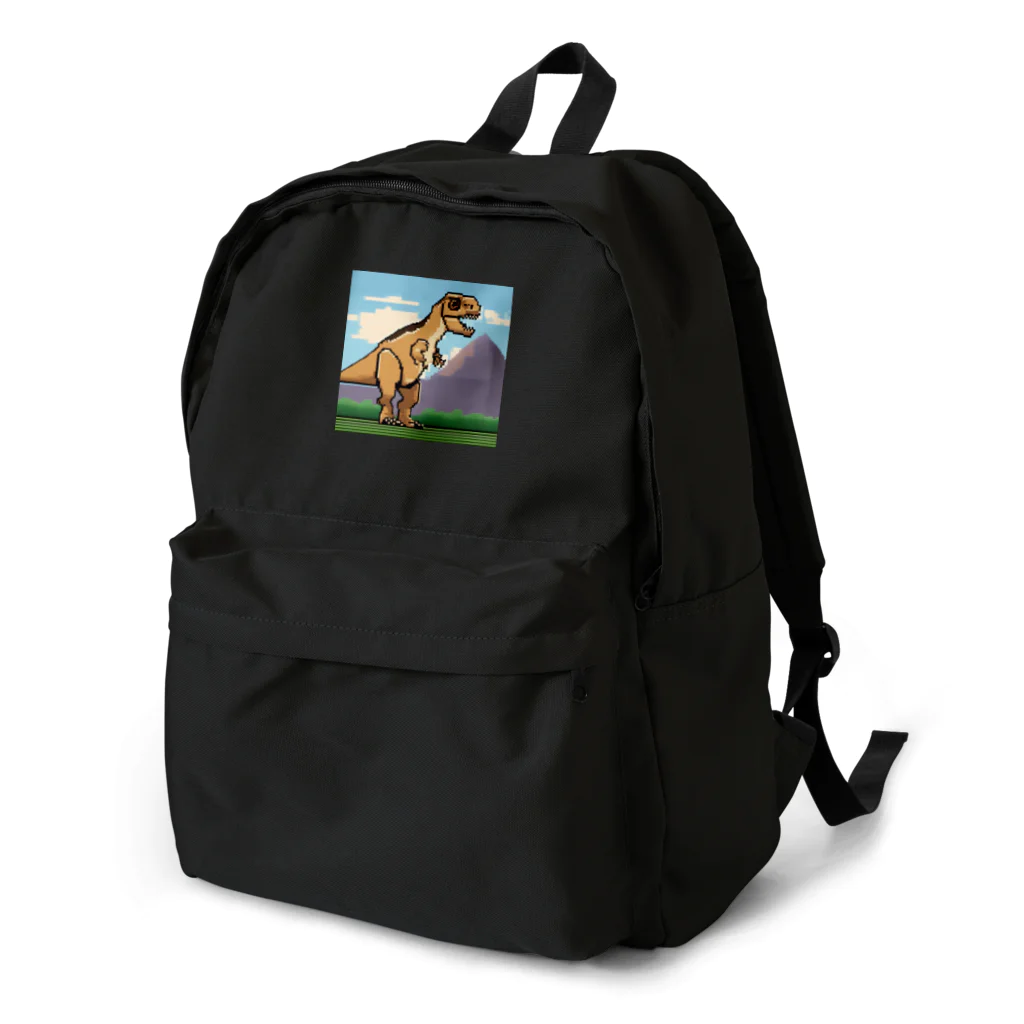 ROCKSWEBのドット絵　パキケファロサウルス Backpack