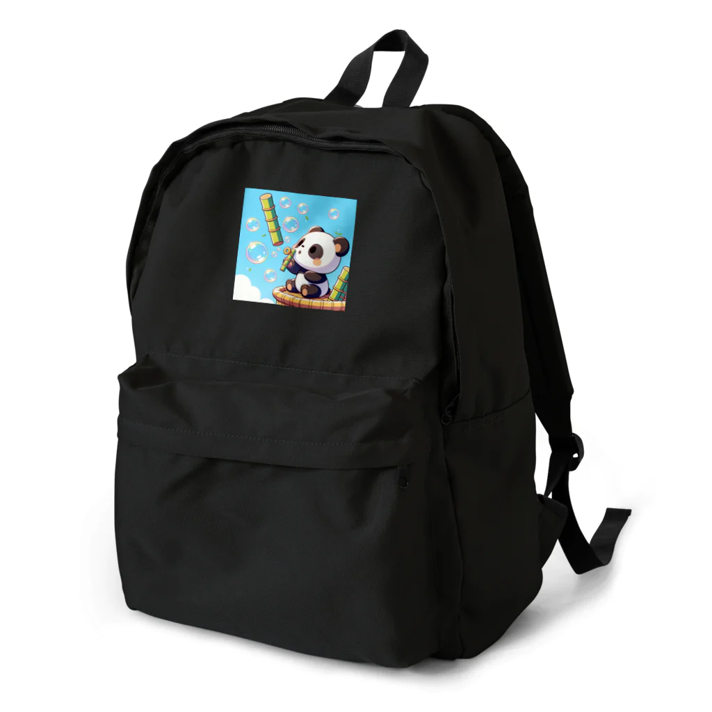 ぷにぷにのシャボン玉パンダくん Backpack