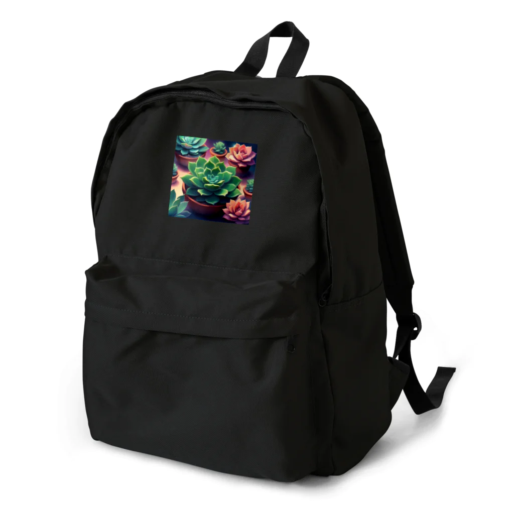 matu0の多肉植物のある暮らし Backpack