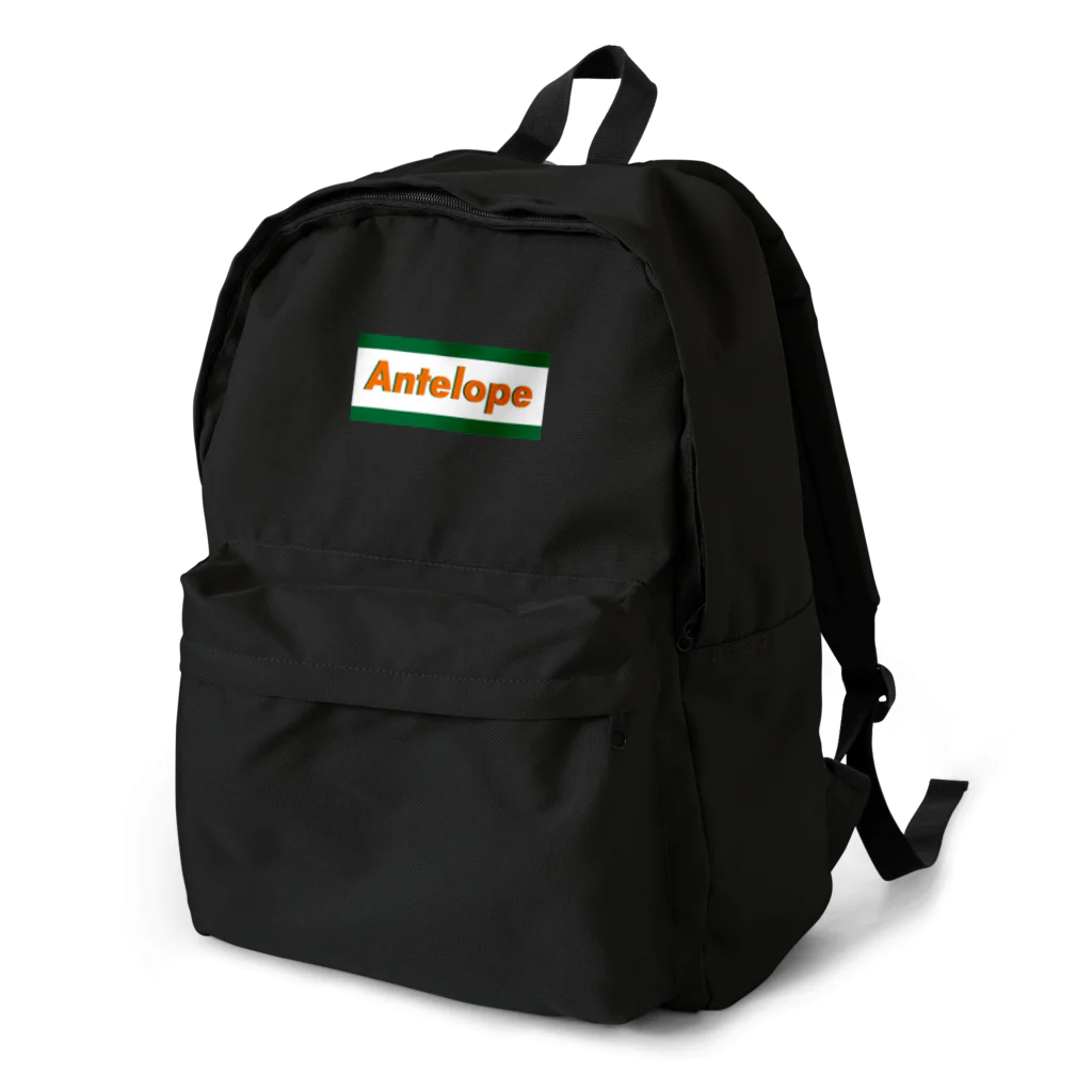 Antelope Sports Clubのグリーンロゴ Backpack