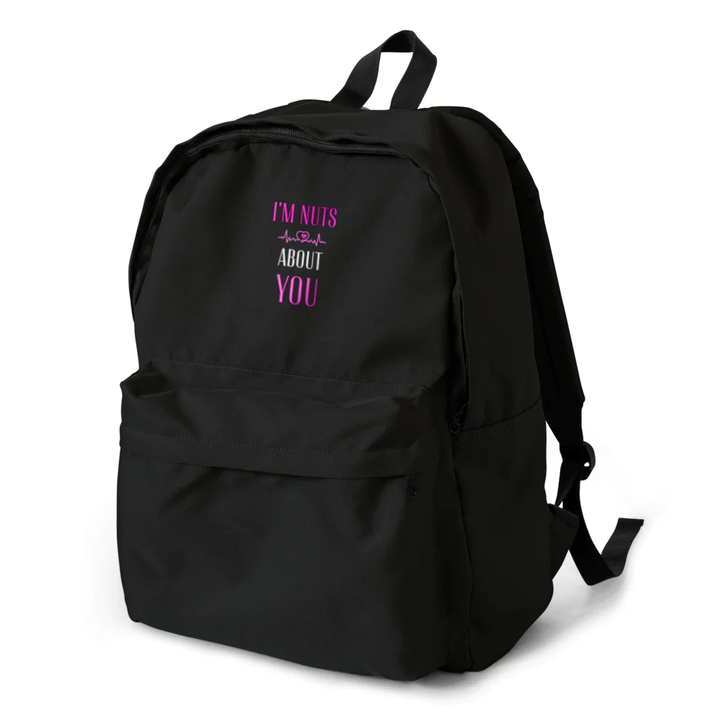 Design_Lab_Lycorisのi'm nuts about you(私はあなたに夢中です) Backpack