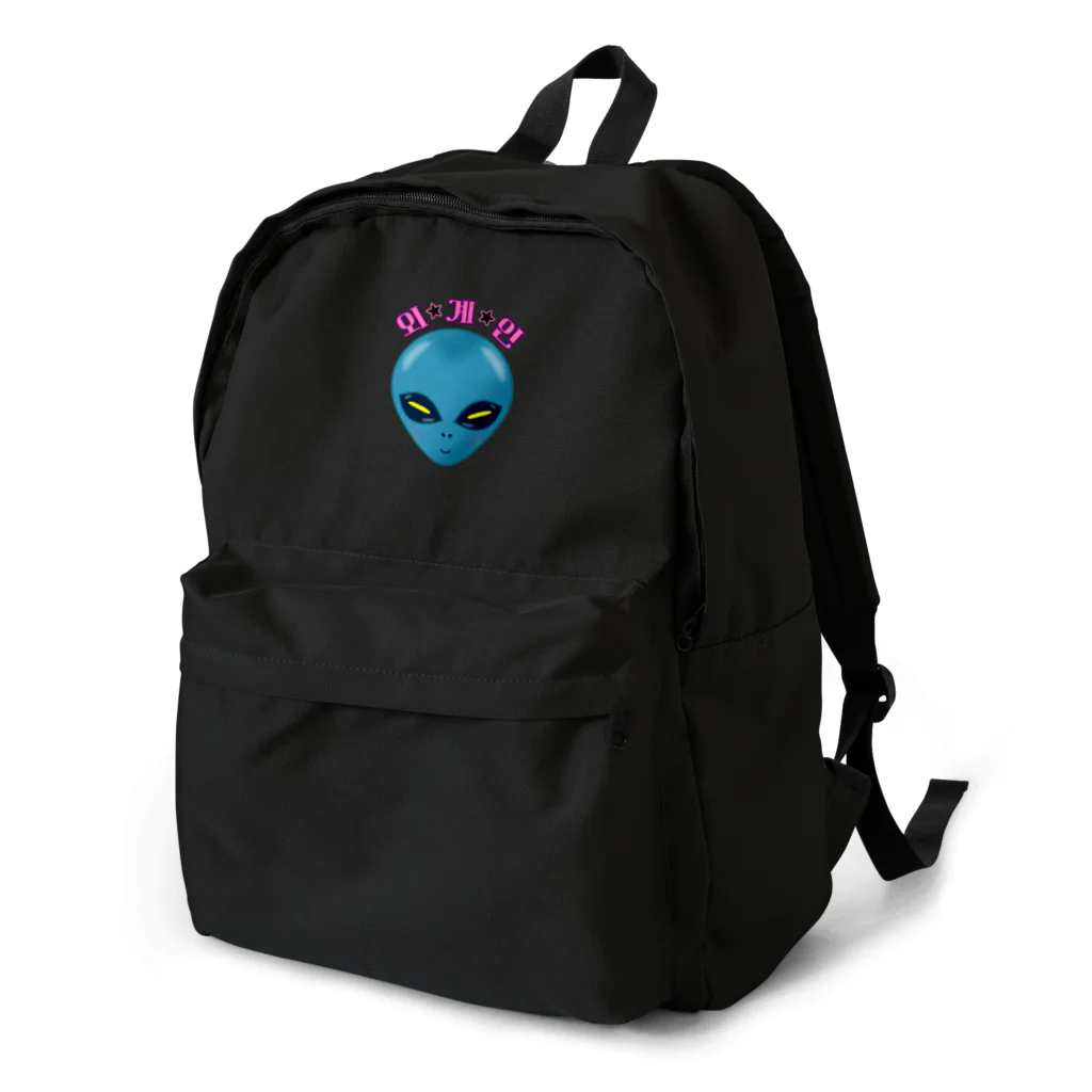 LalaHangeulの외계인(宇宙人) ハングルデザイン Backpack