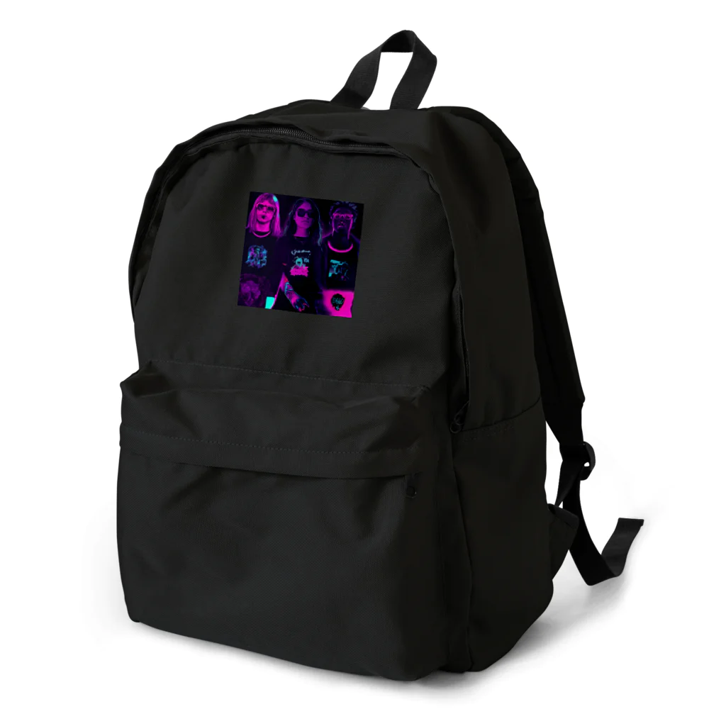 ショップもりたかのバンドTシャツ風グッズ Backpack