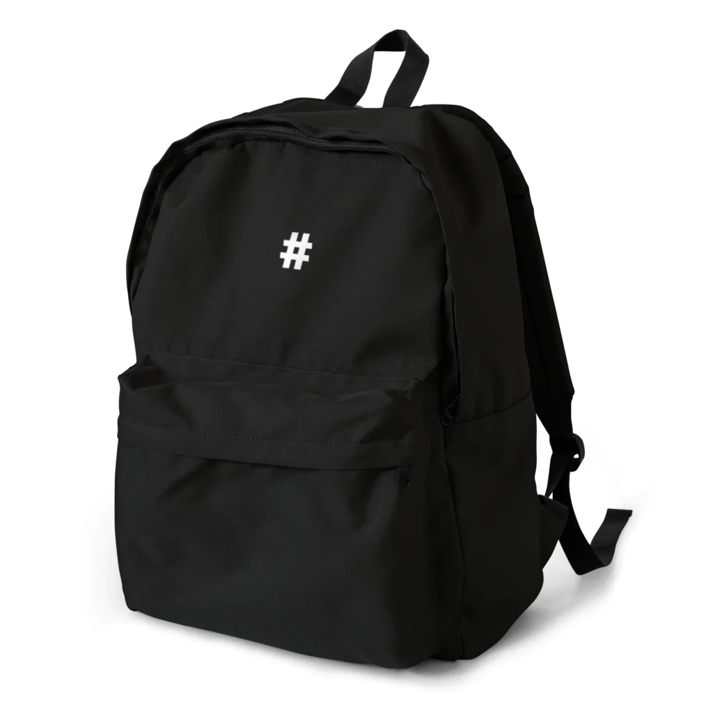 #(シャープ)の#KingBlack Backpack