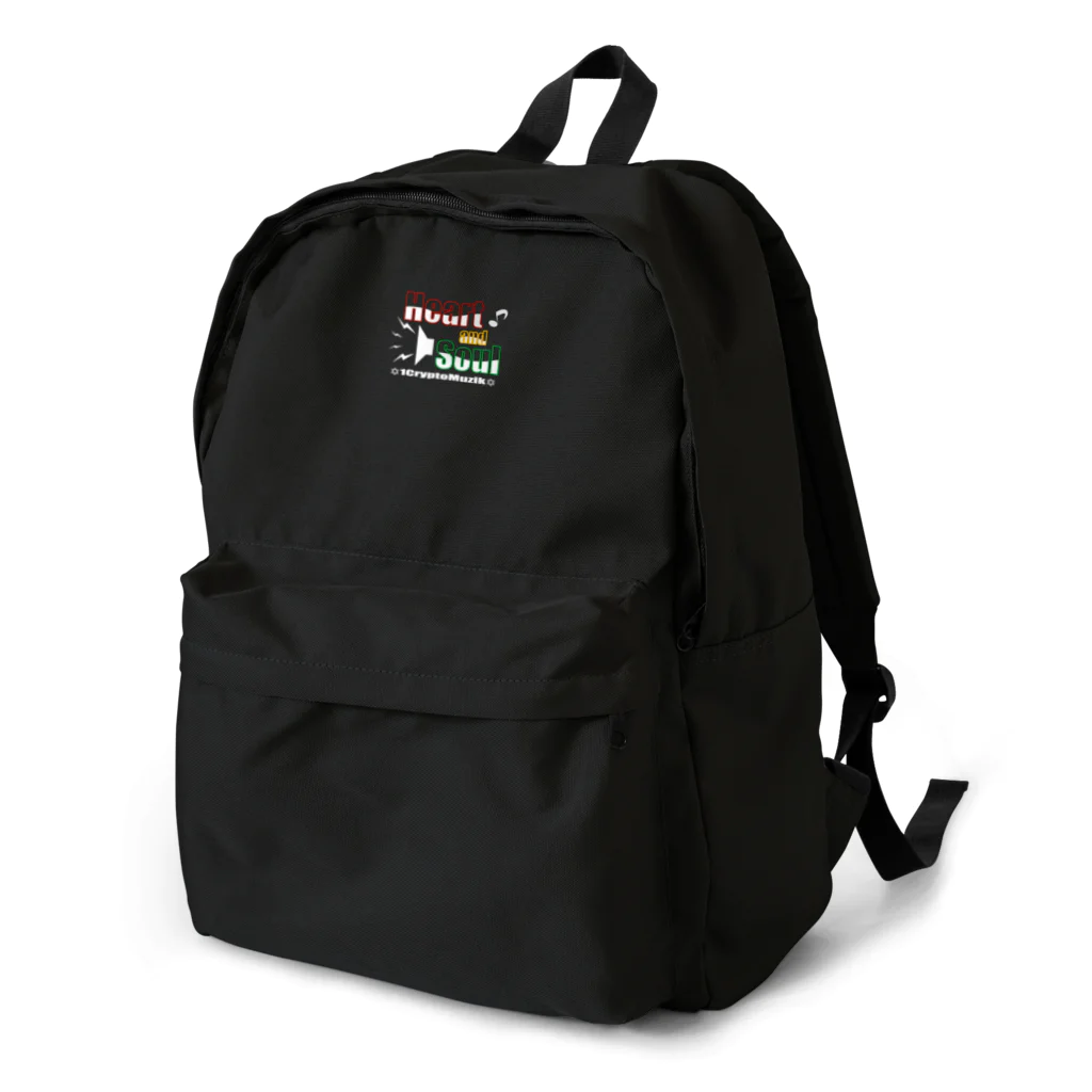 1CryptoMuzikのHeart and Soul Backpack