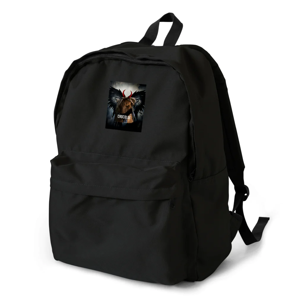 からすねこのショコラBLACK Backpack