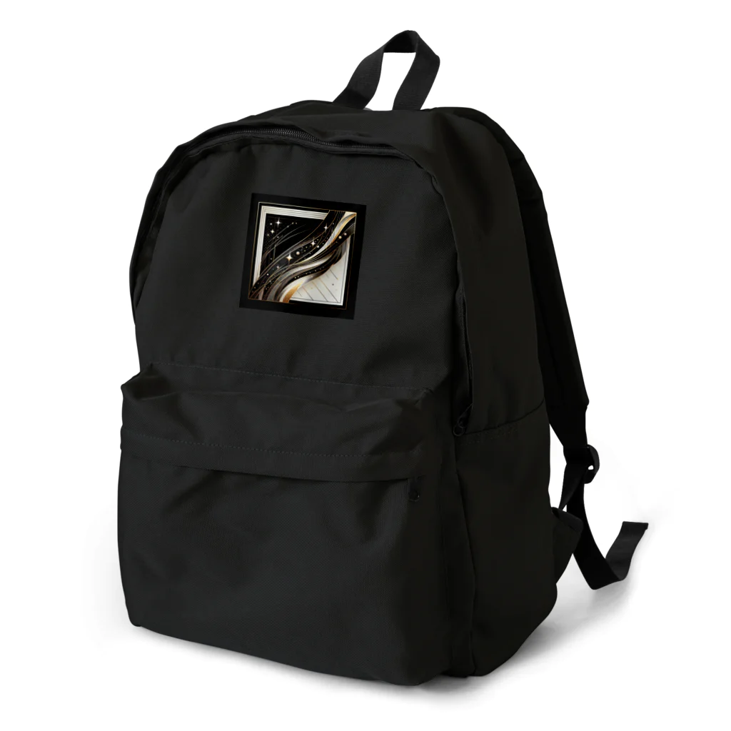 Black_White_Goldの流れ星 Backpack