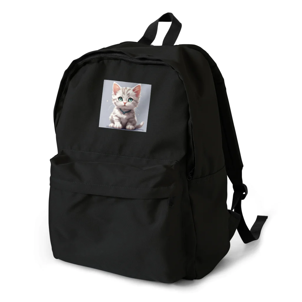 yoiyononakaの虎縞白猫04 Backpack