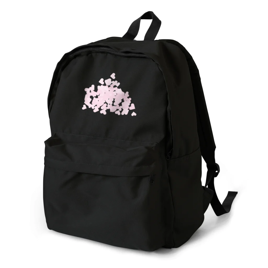 Drecome_Designの【積もったheart mark】百のハート♡飴霰(あめあられ) Backpack