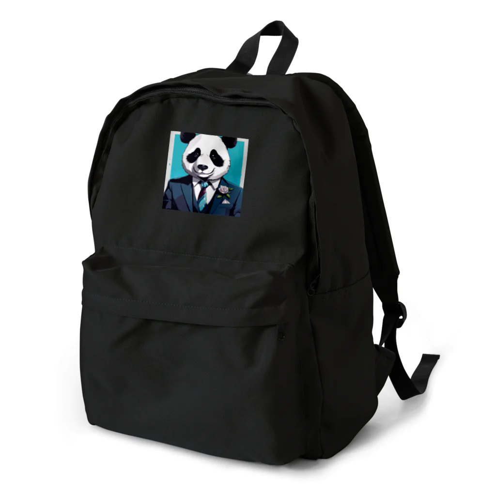 crazypanda2のビジネスパンダ Backpack