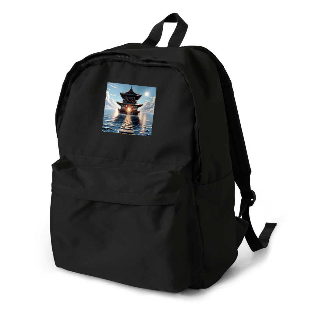 Irregular is beautifulのSanctuary of the Sea: Pathway to Serenity Backpack