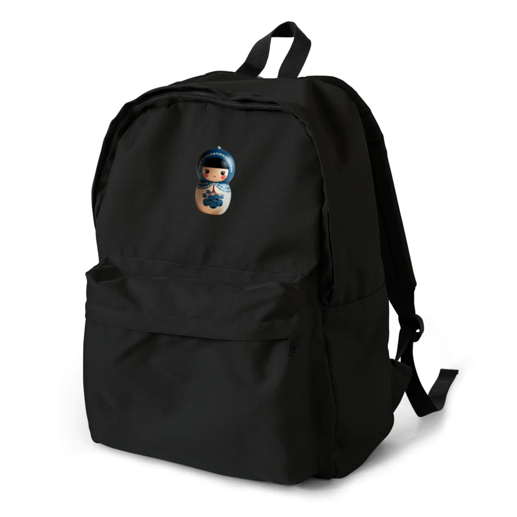 itanki3のブルーベリーこけし Backpack