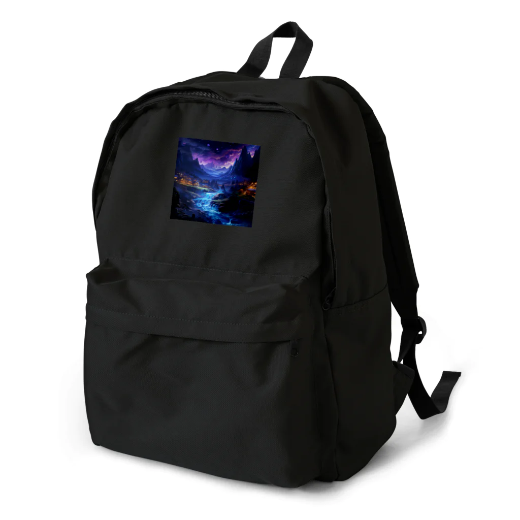 AQUAMETAVERSEの夜空　なでしこ1478 Backpack