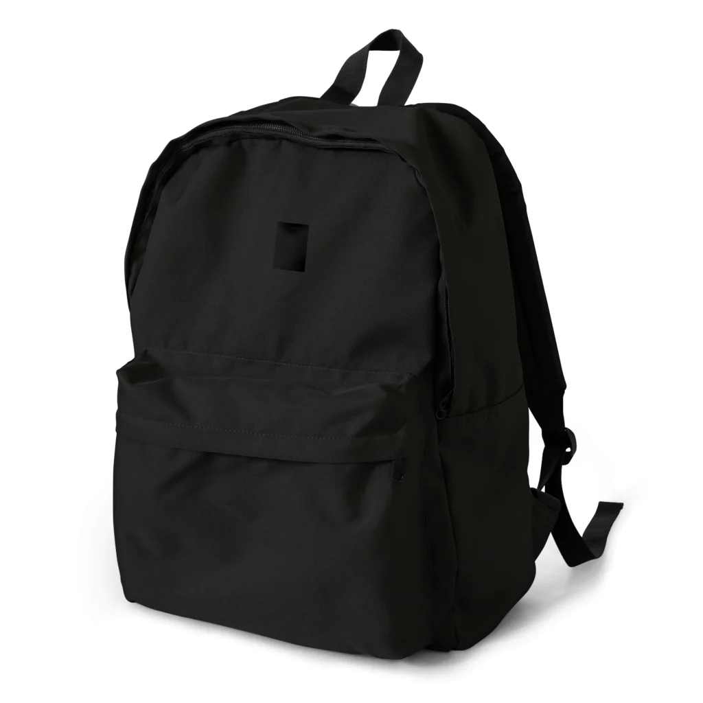 ZONOのZONO Black Squareブランドロゴ Backpack