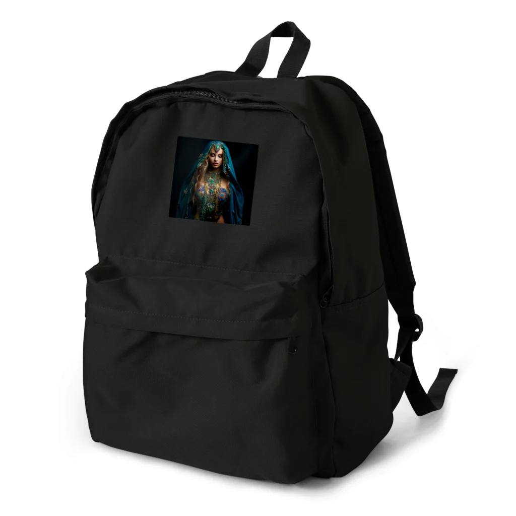 AQUAMETAVERSEのアクセサリーを体に　なでしこ1478 Backpack